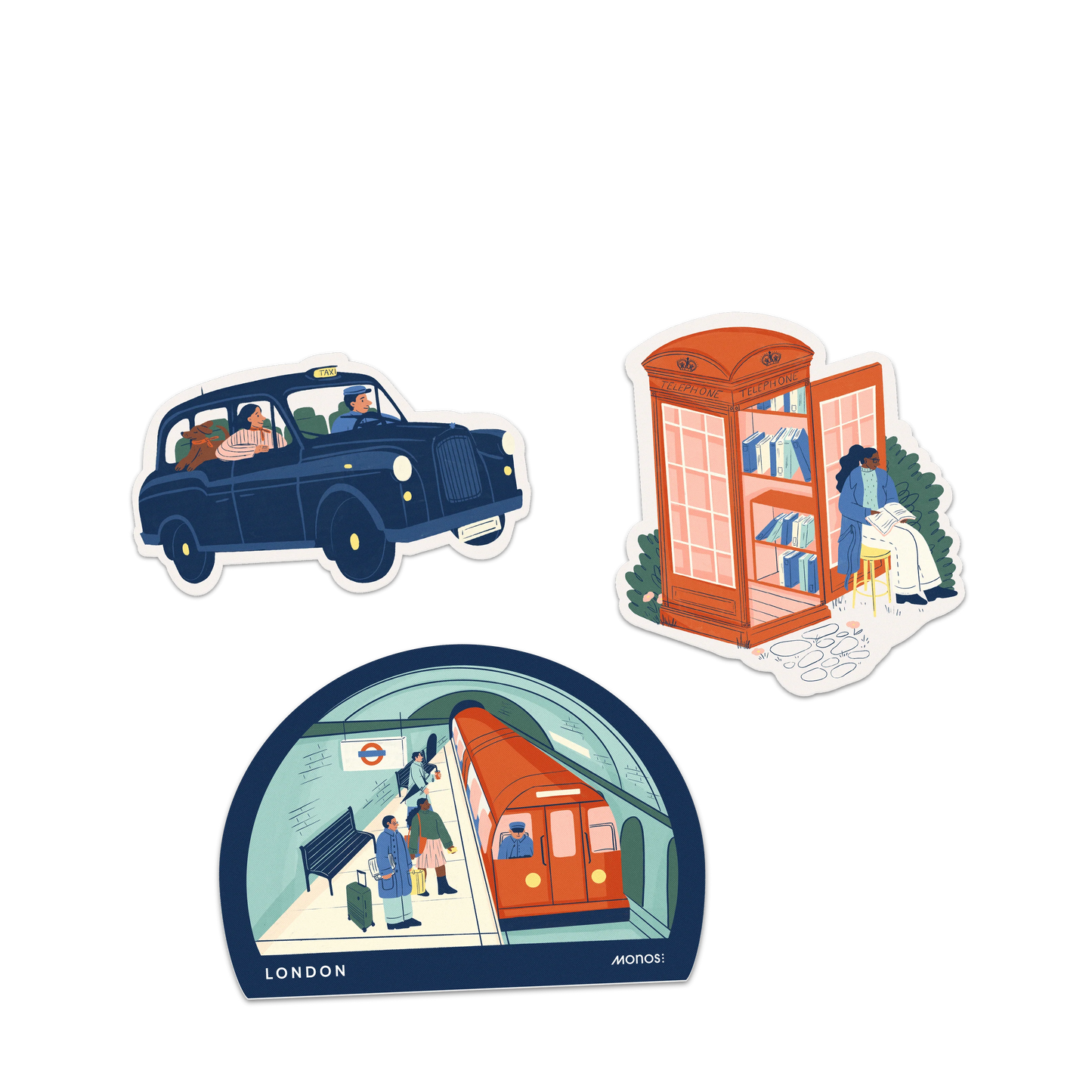 London Destination Stickers